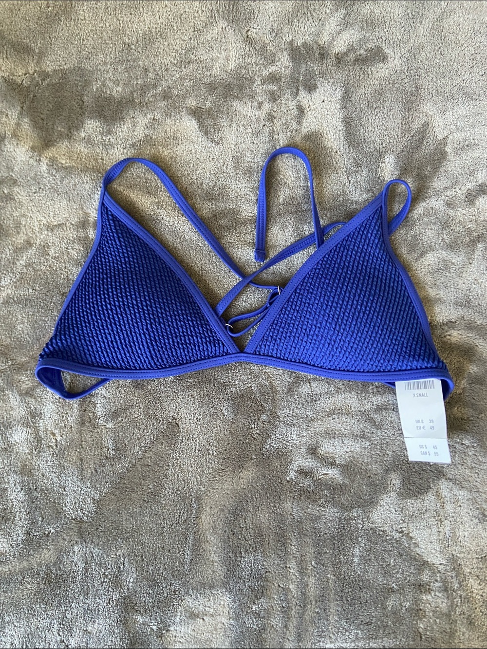 Abercrombie & Fitch Triangle Bikini Top